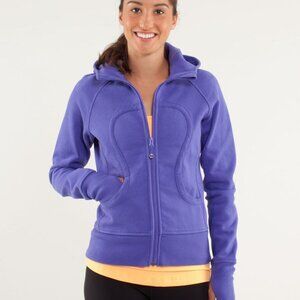 Lululemon Scuba Full Zip Hoodie in Iris Flower Purple